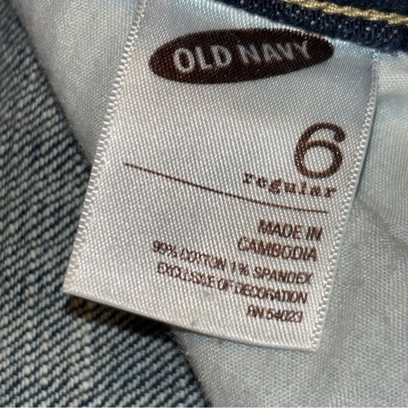 Old Navy The Dreamer Dark Blue Women's Jeans Size 6 - Picture 4 of 12